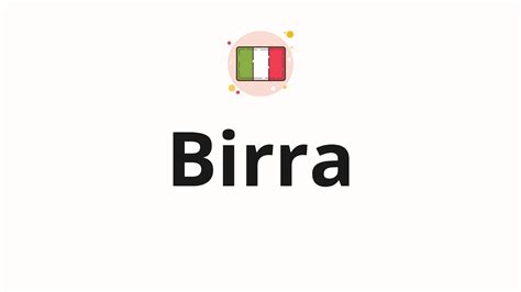 how to pronounce birra.